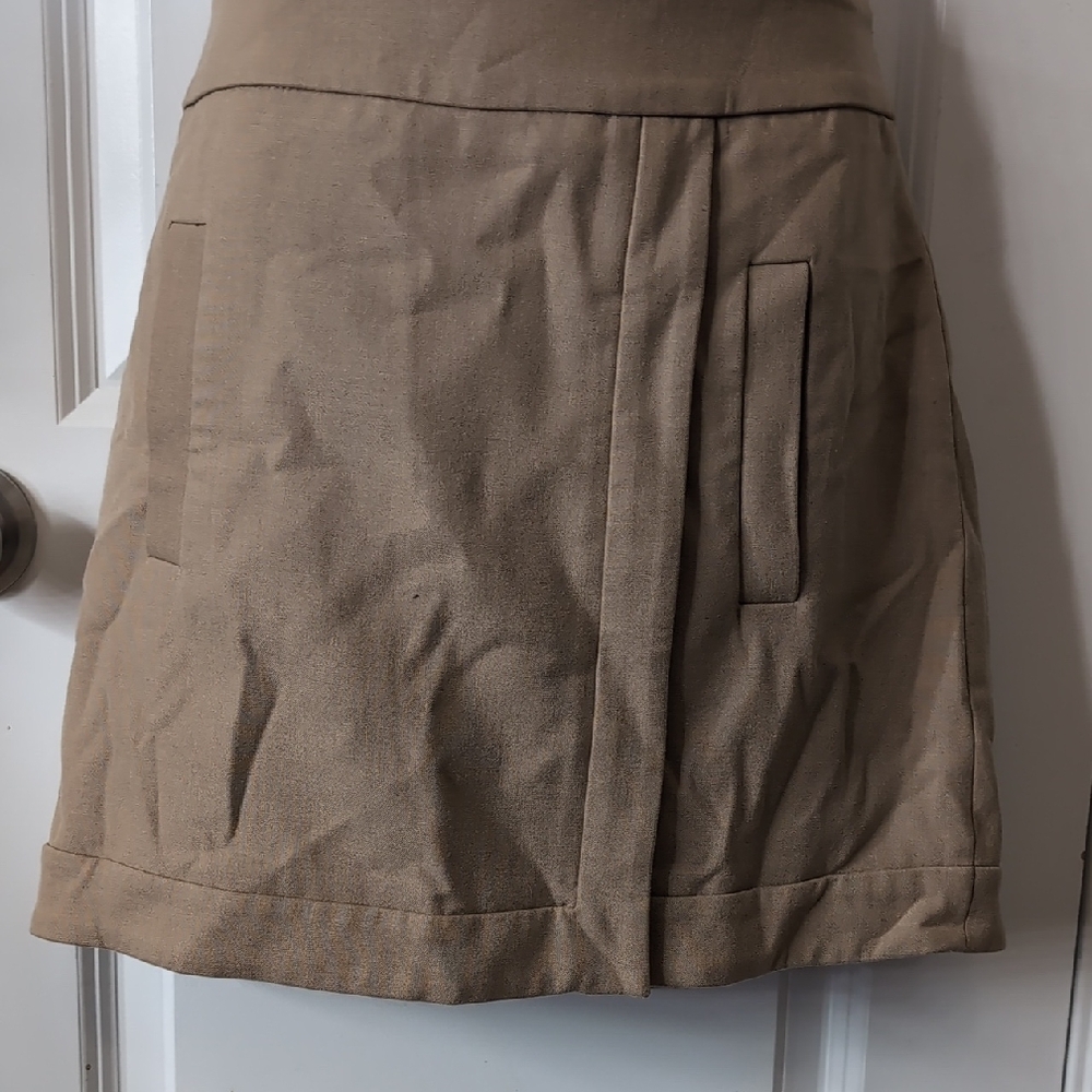 Zara Basic Beige Skirt